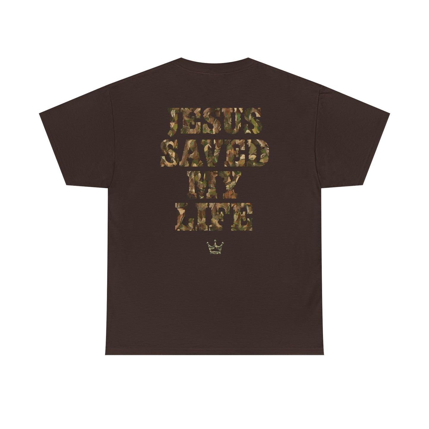 Jesus Saved My Life T-Shirt — Christian Faith Graphic Tee