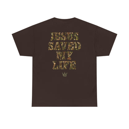 Jesus Saved My Life T-Shirt — Christian Faith Graphic Tee