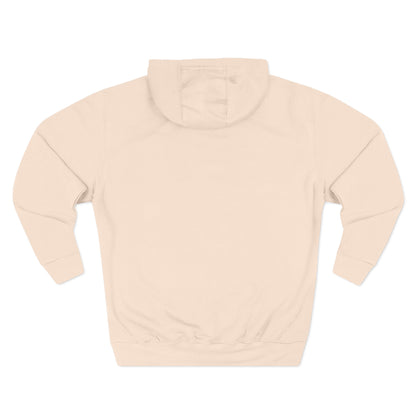Crown Minimalist Hoodie — Small Chest Crown Logo Fleece Hoodie