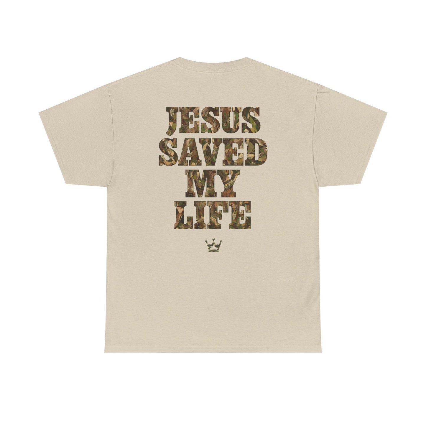 Jesus Saved My Life T-Shirt — Christian Faith Graphic Tee