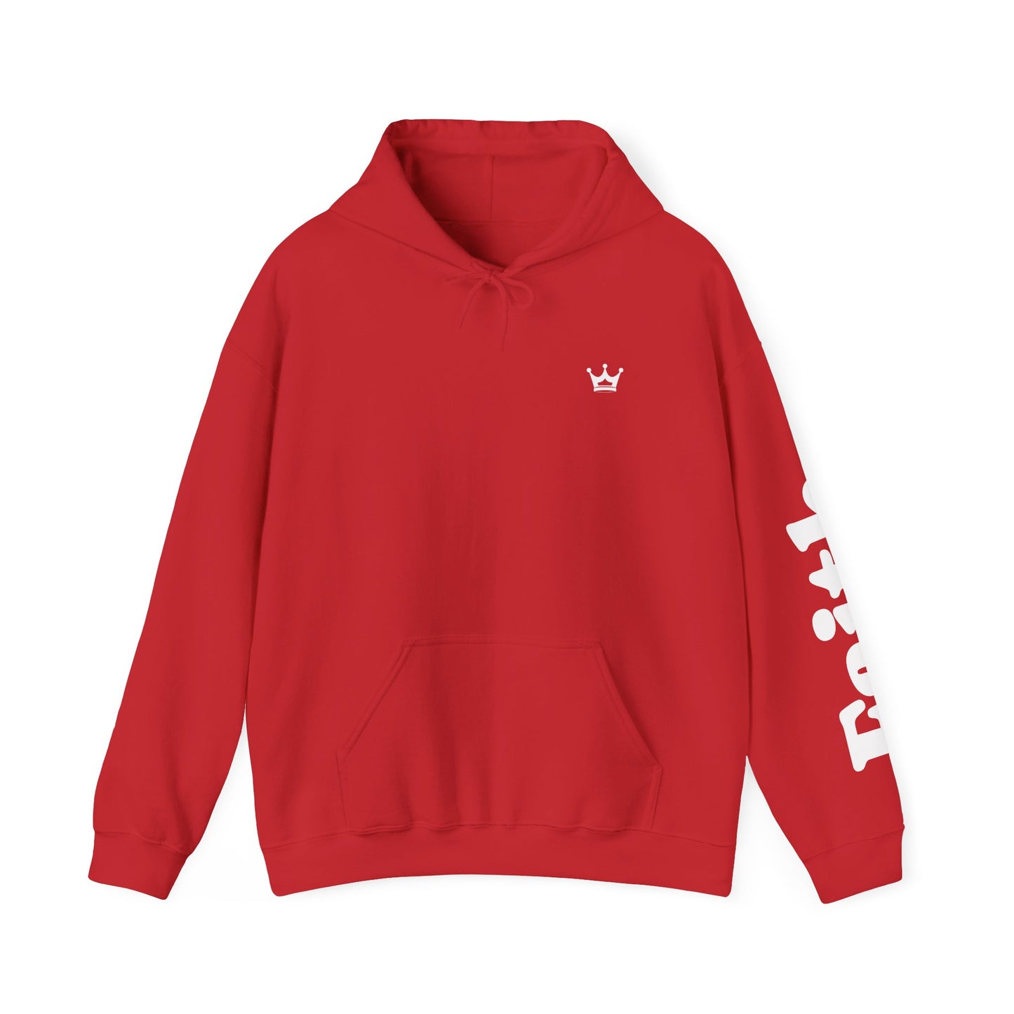 Christian Hoodie — "All We Need Is Jesus" Religious Pullover with Faith Sleeve Print