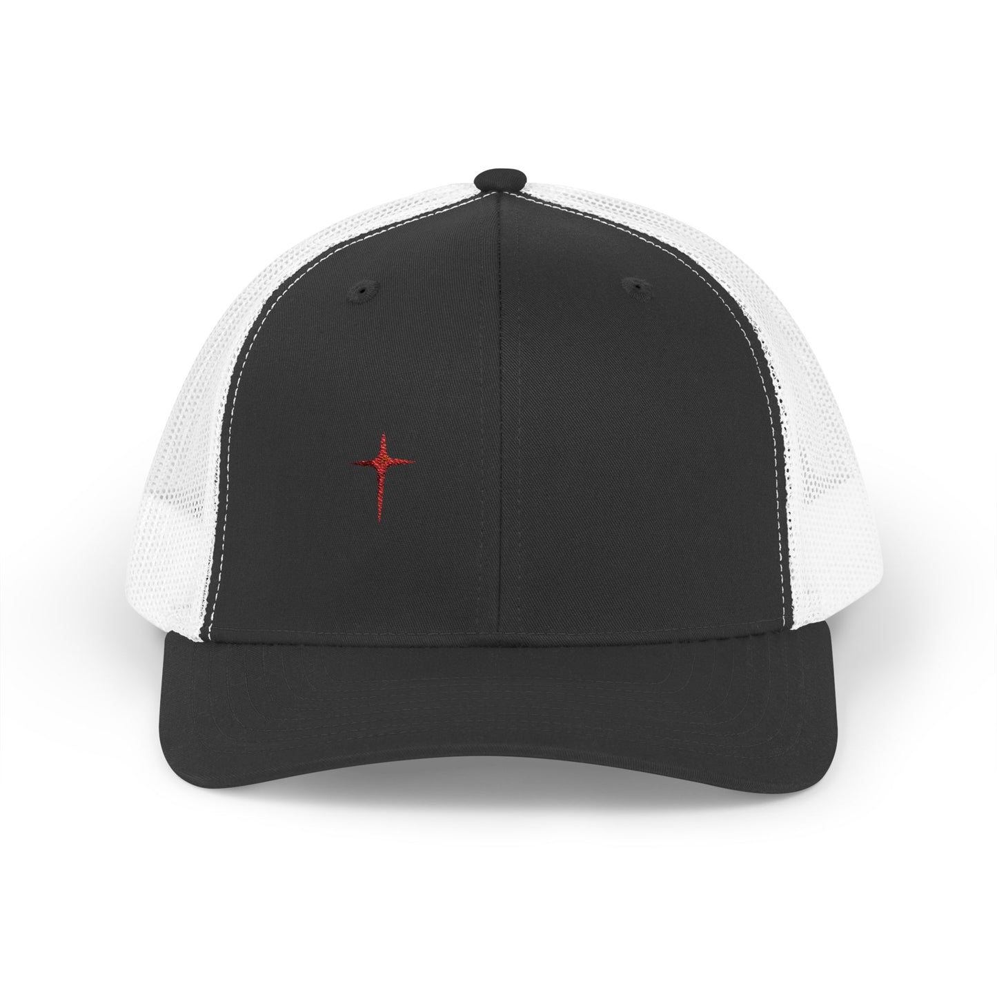 Embroidered Cardinal Star Trucker Cap