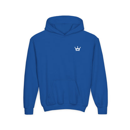 Youth Hoodie — “You Need Jesus.” Bold Back Print with Crown Accent