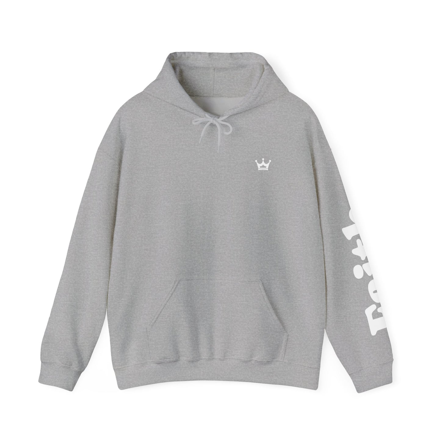 Christian Hoodie — "All We Need Is Jesus" Religious Pullover with Faith Sleeve Print
