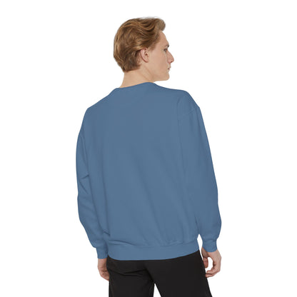 Crown Minimalist Crewneck Sweatshirt — Small Chest Crown Graphic