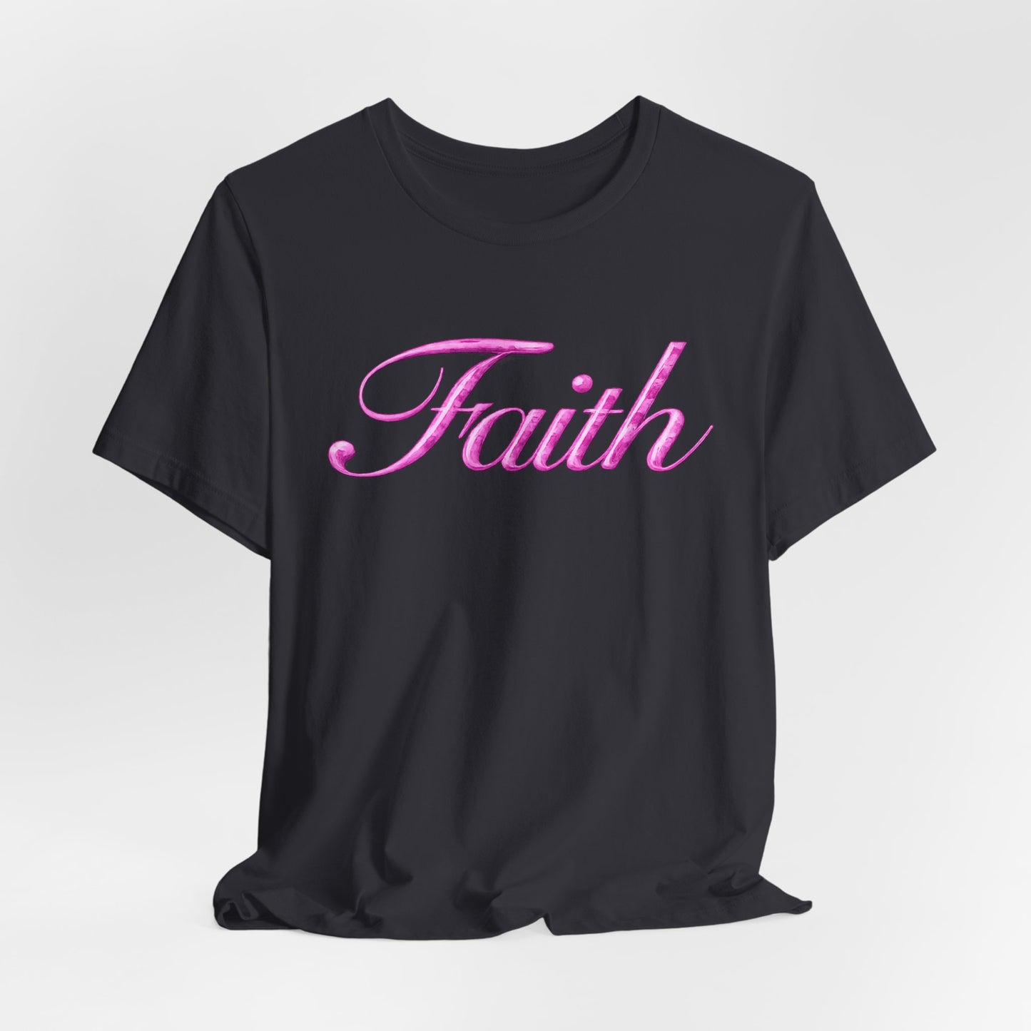 Faith Vintage Bible Scene Tee — "Be strong like men" Christian Scripture T‑Shirt.