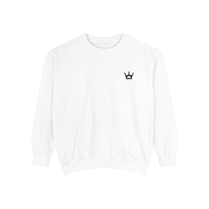 Crown Minimalist Sweatshirt — Small Chest Crown Logo
