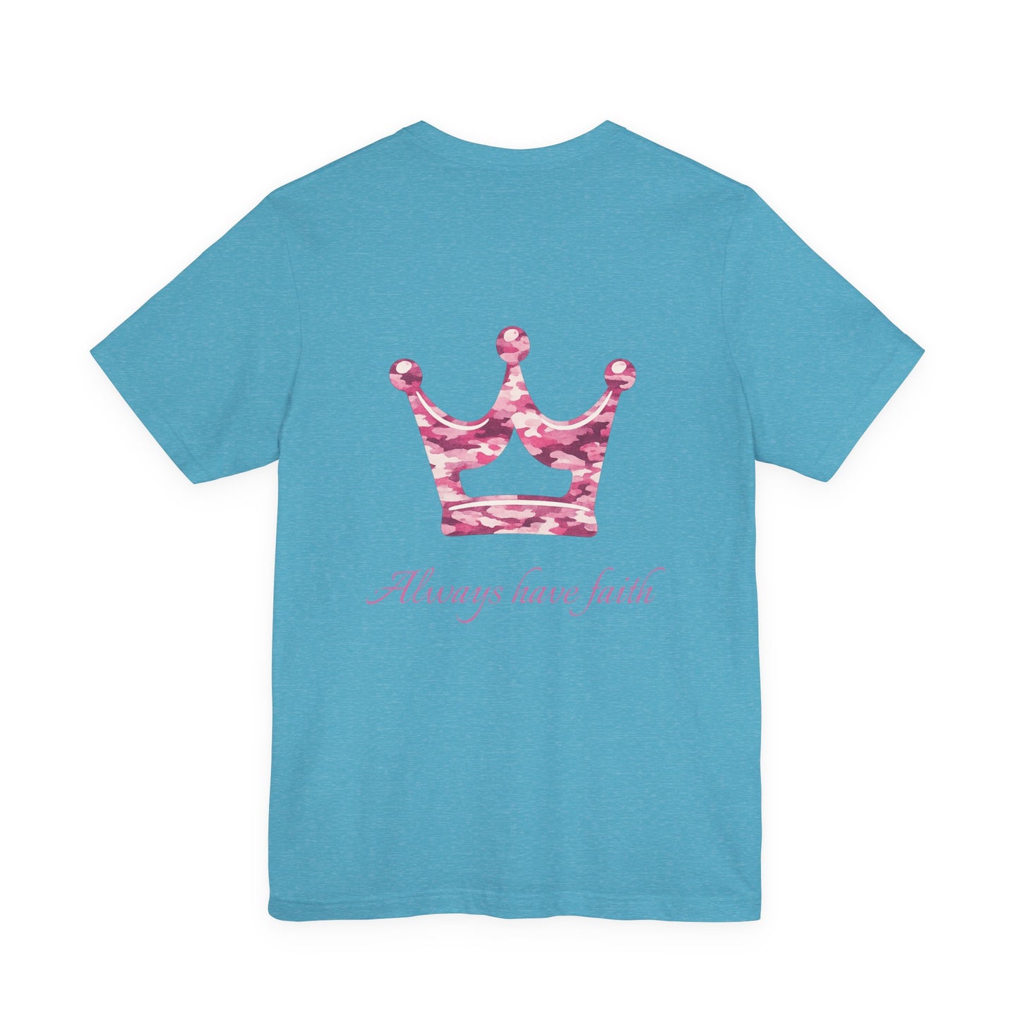 Faith Vintage Bible Scene Tee — "Be strong like men" Christian Scripture T‑Shirt.