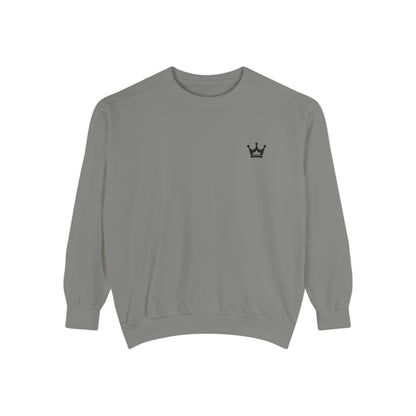 Crown Minimalist Sweatshirt — Small Chest Crown Logo