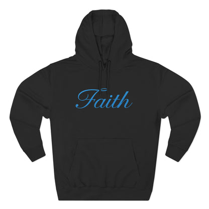 Faith Script Hoodie — Minimal Inspirational Pullover