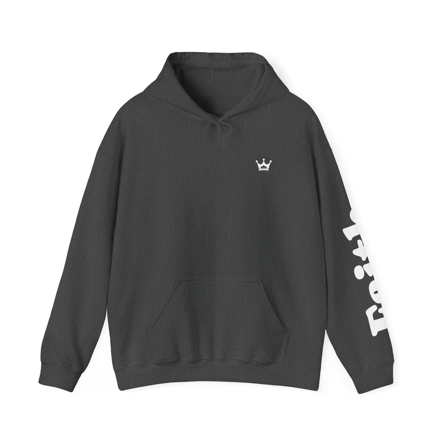 Christian Hoodie — "All We Need Is Jesus" Religious Pullover with Faith Sleeve Print