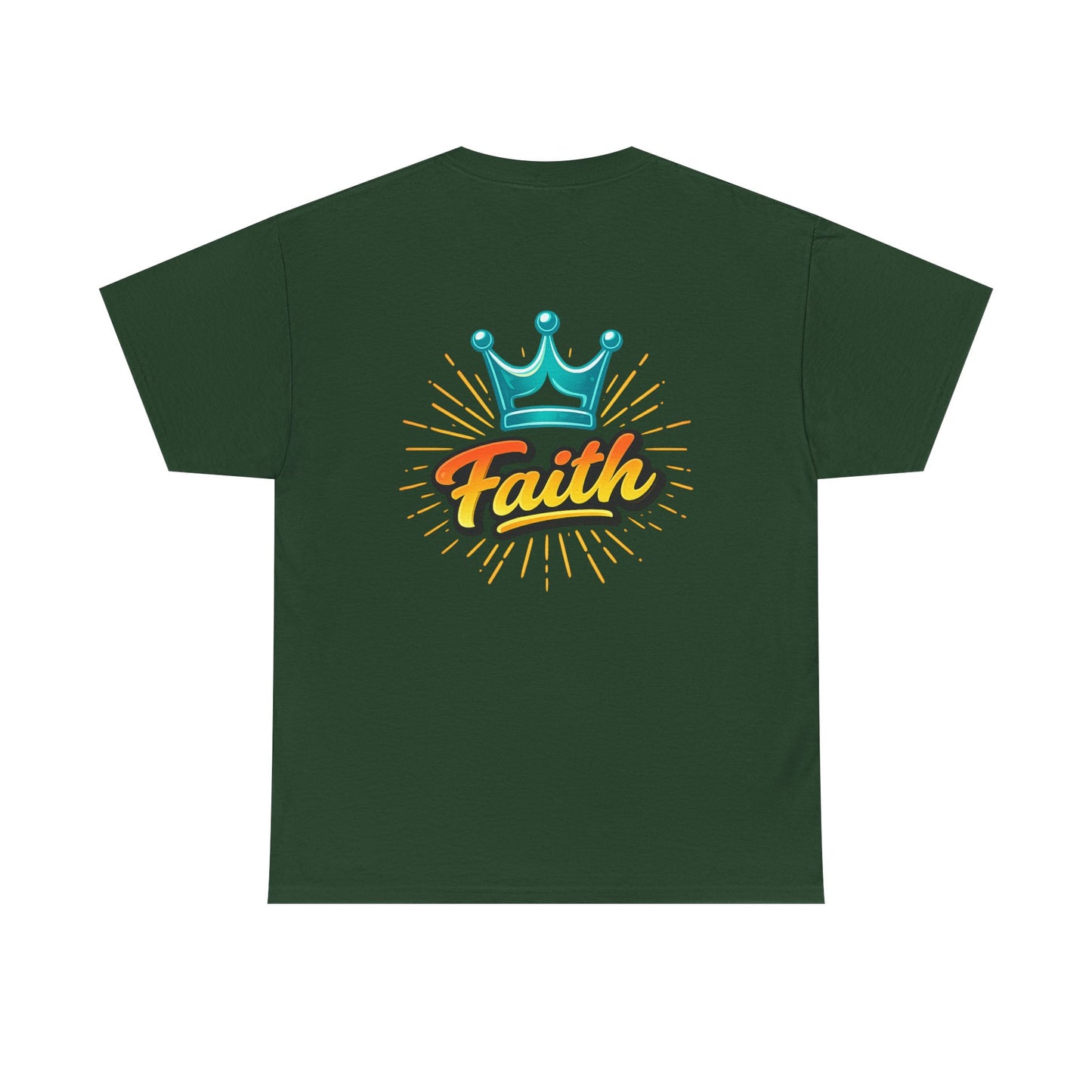Faith Crown T-Shirt — Inspirational Graphic Tee