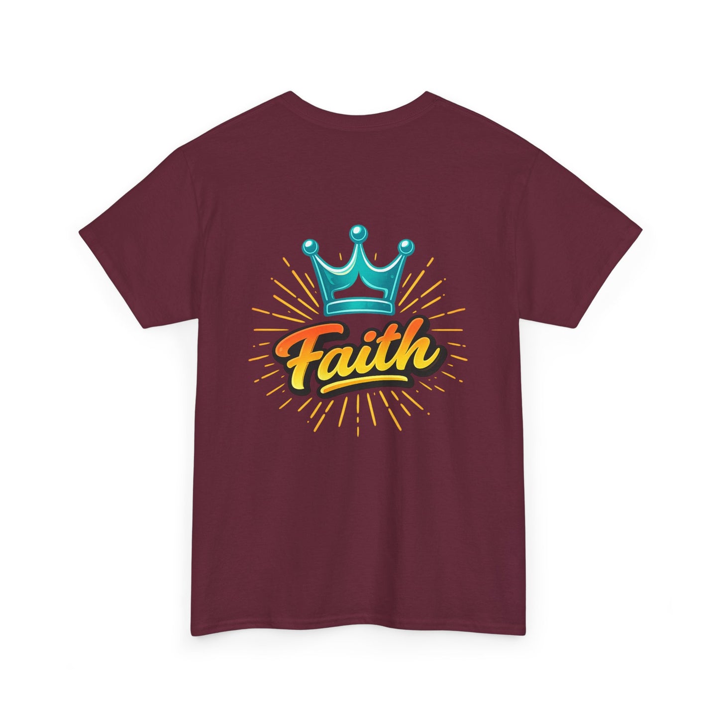 Faith Crown T-Shirt — Inspirational Graphic Tee
