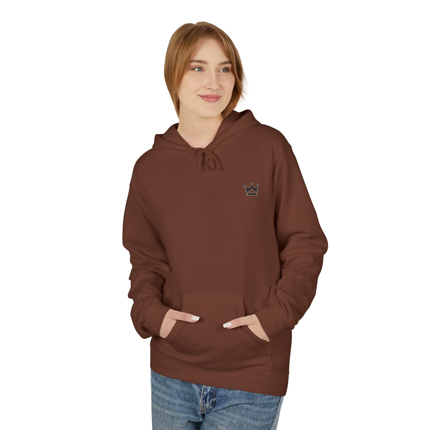 Faith Will Last Forever Hoodie — Inspirational Crown Graphic Hoodie