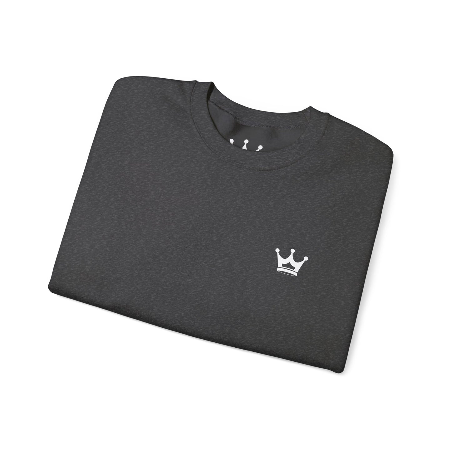 Christian Crewneck Sweatshirt — "You Need Jesus." Back Print with Faith Sleeve