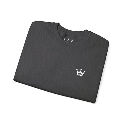 Christian Crewneck Sweatshirt — "You Need Jesus." Back Print with Faith Sleeve