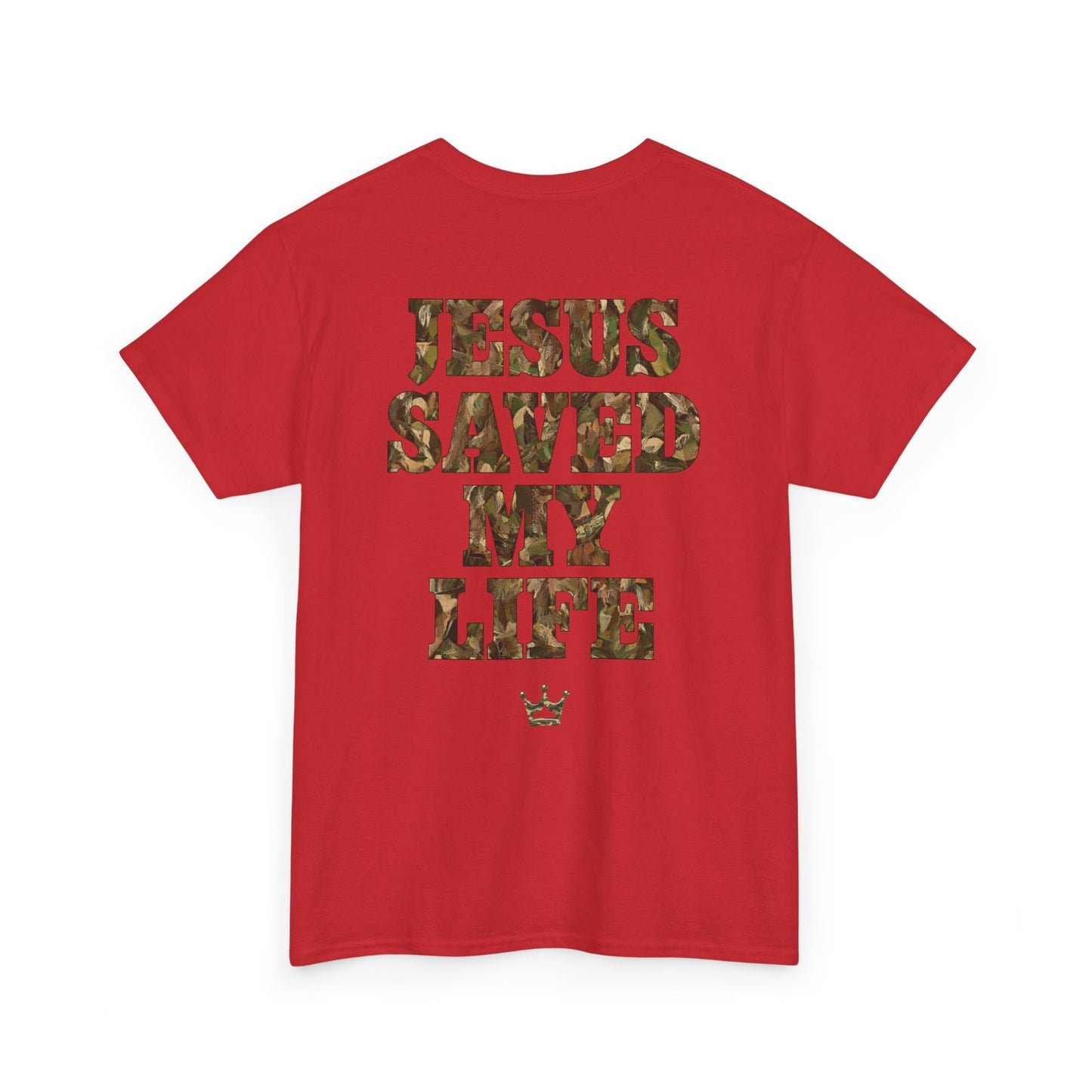 Jesus Saved My Life T-Shirt — Christian Faith Graphic Tee