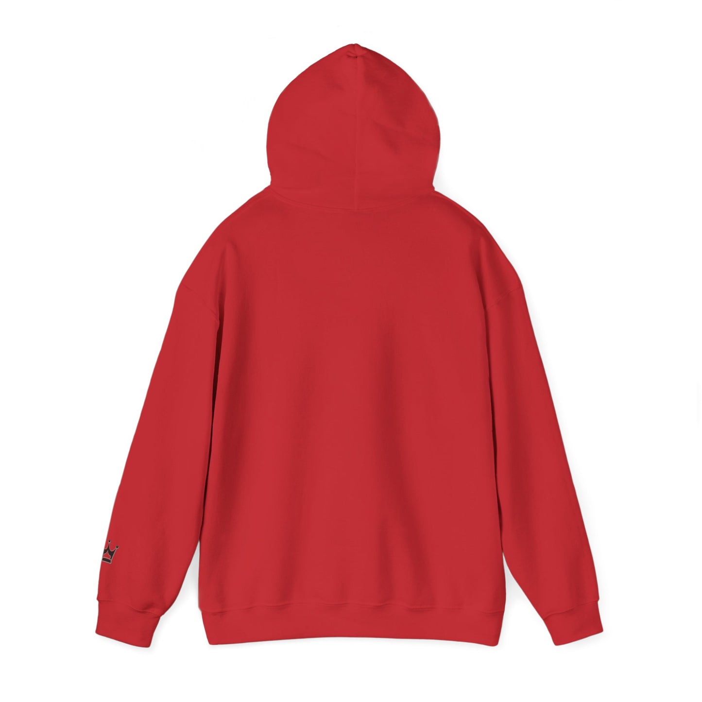 Faith Script Hoodie — Inspirational Christian Pullover with Cross Accent
