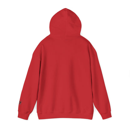 Faith Script Hoodie — Inspirational Christian Pullover with Cross Accent