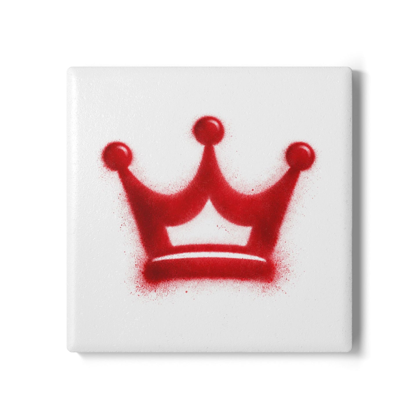 Ceramic Coaster - 'Faith' Jet Plane Design (Always Have Faith)