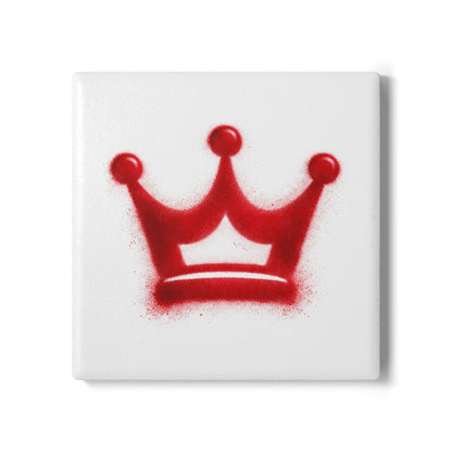 Ceramic Coaster - 'Faith' Jet Plane Design (Always Have Faith)