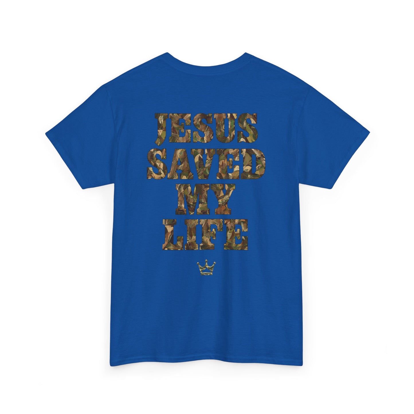Jesus Saved My Life T-Shirt — Christian Faith Graphic Tee