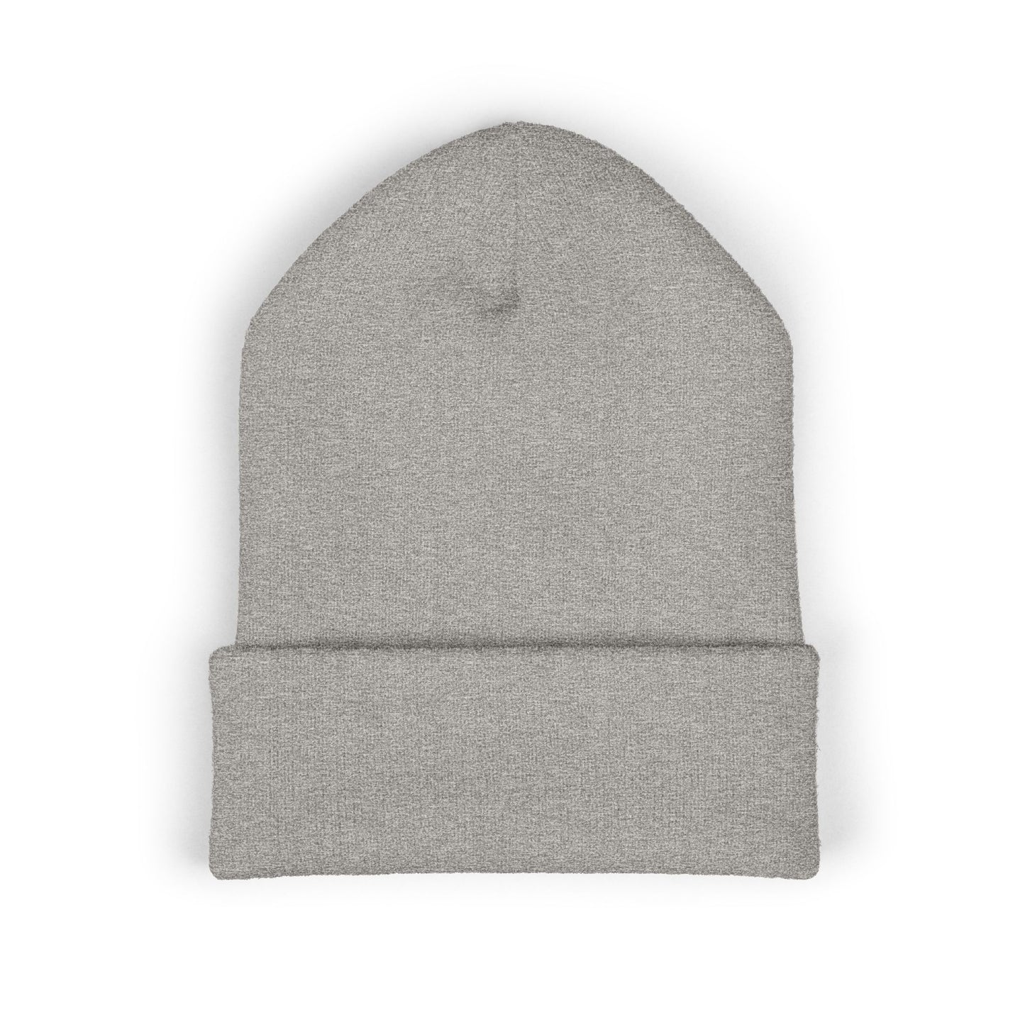 Embroidered Red Star Cuffed Beanie