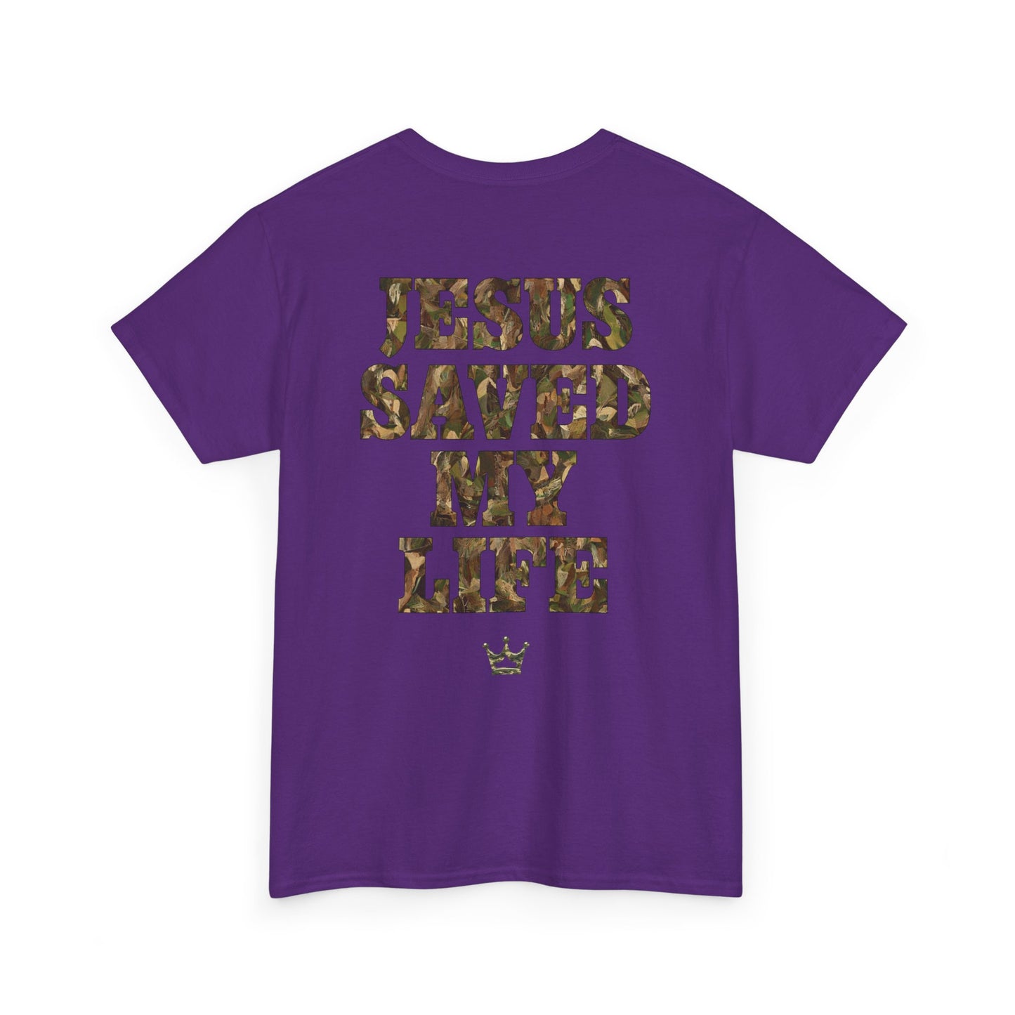 Jesus Saved My Life T-Shirt — Christian Faith Graphic Tee